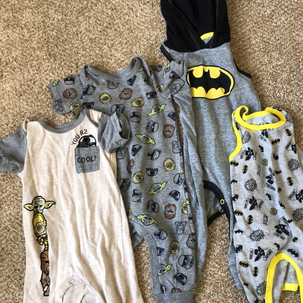 Star Wars and Batman Sets